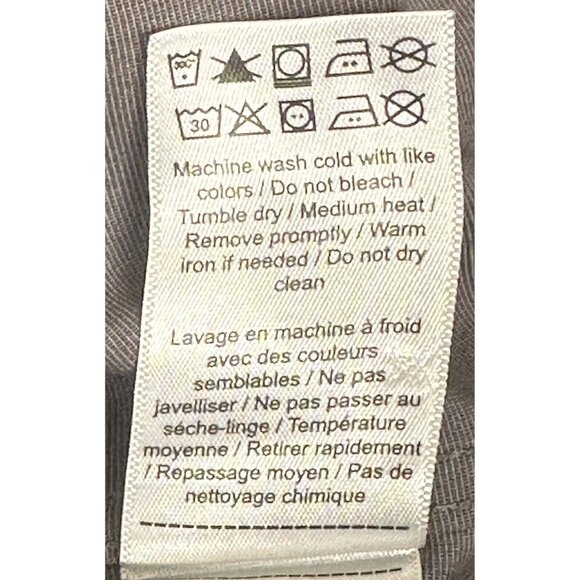 UNTUCKit Mens Button Up Shirt Wrinkle Free Cotton Sanglovese 03046 Grey Sz Large - Picture 8 of 13